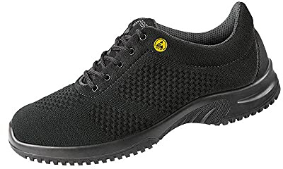 ABEBA 36776 UNI6 Niedriger Schuh, O2, FO, SRC, Schwarz, Größe 37