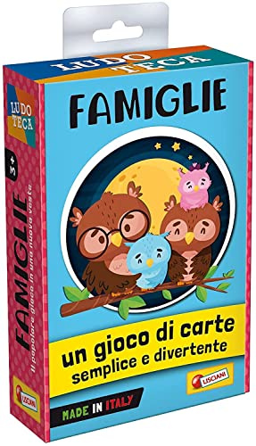 Lisciani Giochi - Ludoteca Le Cards der Kinder Familien, Mehrfarbig, 89116