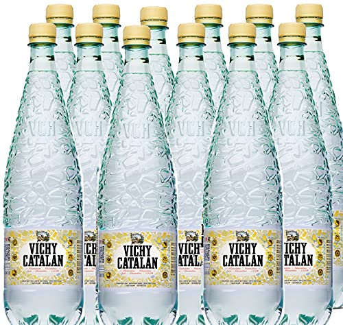 Vichy Catalan Mineral Naturally Sparkling Water Plastic Bottle 12 x 1.2L
