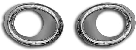 OMAC Nebelscheinwerfer Rahmen Umrandung kompatibel mit Chevrolet Cruze 2008-2016 Chrom ABS 2x