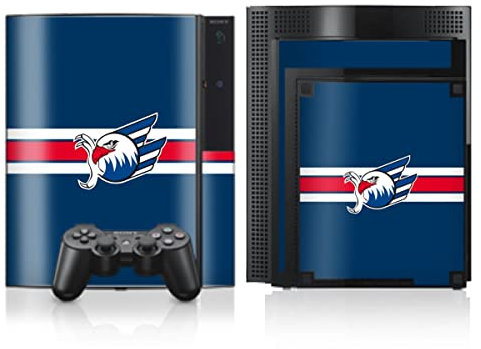 DeinDesign Skin kompatibel mit Sony Playstation 3 Folie Sticker Eishockey Logo Adler Mannheim