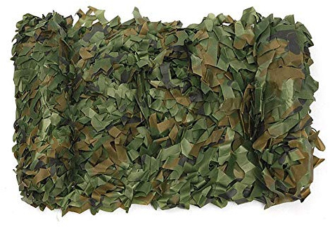 Mdurian Red de Camuflaje Poliéster Oxford para Sombrilla Cámping Caza Decoración Abrigo Sombra de la Tienda Selva 4m x 5m
