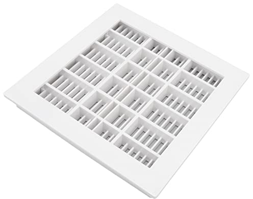 YUMILI Bonde de Fond de Piscine, Bonde de Piscine 25,3x25,3cm SP‑1031 Remplacement de bonde de Fond carrée de Piscine Blanche pour piscines Piscines de Massage Piscines Spa