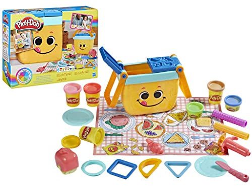 Play-Doh Picnic Shapes Starter Set, Preschool Toys (F6916)