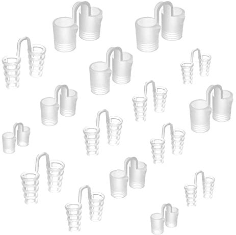 16pcs Soft Nasendilatatoren Weichem Silikon Nasenentlastung Nasenspreizer Nasenklammer Gegen Schnarchen Schnarchstopper Anti Schnarch Gerät für sSofortige Nasenatmer Verbesserung der Atmung Sports