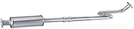 HELLA 8LB 366 021-791 Vorschalldämpfer - Easy2Fit® Kit - vorne - dreiteilig | Kompatibel mit: NISSAN MICRA II