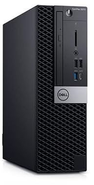 Dell Optiplex 5070 SFF Intel i5-9500 Ultra Fast Small Form Factor Wireless Wi-Fi Desktop PC Computer Windows 11 (256GB - 16GB) (Renewed)