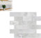 YRHome 10 fogli di piastrelle adesive da parete per piastrelle, 34,3 x 29 cm, piastrelle adesive per bagno, cucina, bagno, cucina, bagno, modello F