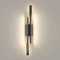 Comely LED Wandleuchte Innen,16W 2500LM Wandlampe LED Kreative, Schwarz Wandbeleuchtung für Schlafzimmer, Wohnzimmer, Arbeitszimmer, Flur, Treppen, Warmweißes Licht 3000K