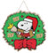 Department 56 Flourish Peanuts Snoopy und Woodstock im Kranz Wanddekoration zum Aufhängen, Sperrholz, Mehrfarbig, 13 Inch