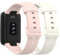 Pheant Cinturino Compatibile con Xiaomi Smart Band 7 PRO Cinturini di Ricambio in Silicone per Donne e Uomini, Rosa Bianco