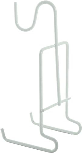 Generic Metal Tea Cup and Saucer Home / Shop /Kitchen Display Stand / Holder - White - 16.5 cm - Made in UK