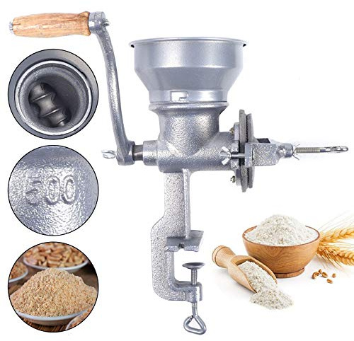 Susoso Manuelle Schleifmaschine Lebensmittelmühle Mühle von Getreide Bohnen Kaffee Nüssen Bohnen Weizen Mais und anderen Lebensmitteln