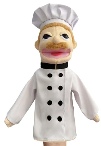 Professionelle Handpuppe, Doktorpuppe, Handpuppe aus weichem Plüsch, interaktives Spielzeug für Eltern - für die frühzeitige Erziehung als Partygeschenke