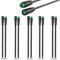 VISSQH 5 Paia connettore di Prolunga Ebike Julet a 5 Pin Impermeabile per Cavo per Bici Elettrica,Cavo Spina Femmina e Maschio,connettore Cavo di 5 Pin per Luce Bicicletta Elettrica(20cm)
