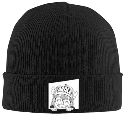 ZGGUOJU Herbst und Winter Unisex Hut Arale ist Liebe Strickmütze Mütze Herbst Winter Hüte Warm Acryl?? Neu Dr Slump Anime Cap für Männer Frauen Geschenke
