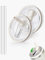 DealKits 2 Stück für Stanley Cup Deckel Auslaufsicher, mit 2x Trinkhalmen und 1x Strohhalm Bürste, Wiederverwendbarer Ersatzdeckel, Kompatibel Mit Stanley Quencher H2.0 40oz Cup (Beige)