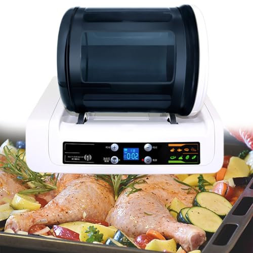 GESAIDES 15-Minuten-Vakuum-Tumbler-Marinator für Fleisch und Gemüse, LED-Anzeige, Professional Chef-Technologie, Automatische Abschaltung