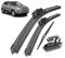 WYBFC Scheibenwischer für Hyundai Tucson MK2 ix35 2010–2015,Auto Scheibenwischer Frontscheibe Scheibenwischerblätter Vorne Und Hinten Set