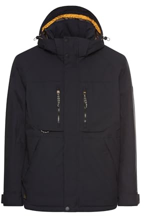 camel active Herren teXXXactive® Jacke mit Abnehmbarer Kapuze