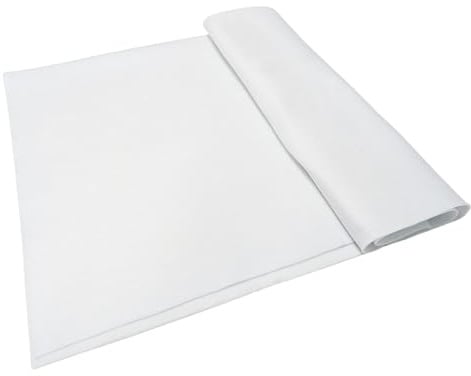 Jtnohx Weißer Filzstoff zum Basteln Weiche Filzplatten 91x315CM | Bastelfilz für Kunst und Nähprojekte Filz Meterware 1.4mm dick Flexibel