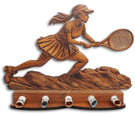 DRO Design – Kreatives Geld-Geschenk für Männer und Frauen modern personalisiert mit Ständer Taufe Kommunion Geburtstage Geldgeschenke Tennis Spielen Sport