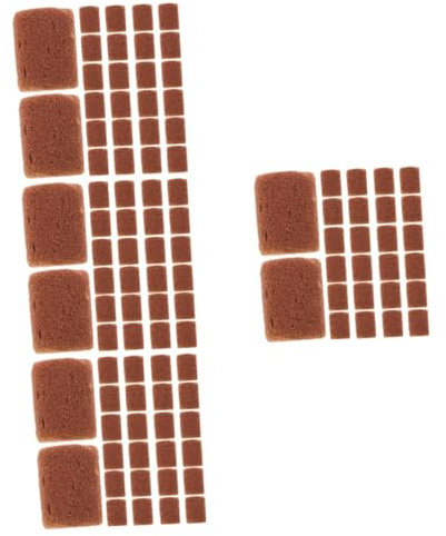 POPETPOP 4 Sätze Kindergartenblock Bewurzelungshormon Ehrliche Tücher Tücherreihen Aquarienpflanzen Und Pflanzgefäße Für Zimmerpflanzen Bodenblock Torf-Matrix-Block 100 Stück * 4