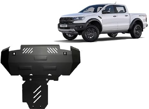 Scut Protection Stahl Unterfahrschutz für motor kompatibel mit Ford Ranger Raptor (2020-2023) Scut Protection