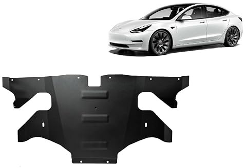 Scut Protection Stahl Unterfahrschutz für Hinterer Motor kompatibel mit Tesla Model 3 AWD (2017-2025) Scut Protection