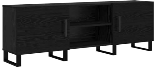 vidaXL TV Cabinet 150 x 30 x 50 cm Engineered wood, Modern Lowboard, Rectangular Media Storage Unit, Functional Living Room Cabinet, Stylish Home Furniture Solution