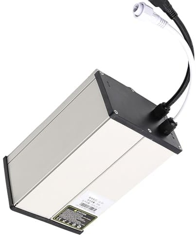 HJGHY 12 V LiFePO4-Batterie 18 Ah 24 Ah 30 Ah 42 Ah 60 Ah 90 Ah Solar-Straßenlaternen-Lithiumbatterie mit Controller 12 V austauschbare Batterie für 200 W-1000 W Motor,12v48ah