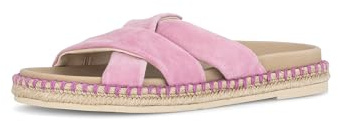 Gabor Damen Pantoletten, Frauen Clogs, Pantoletten,Moderate Mehrweite (G),Best Fitting,Soft pink (10),40 EU / 6.5 UK