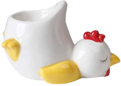 Eierbecher für weichgekochte Eier lustig in Tierform | Für weichgekochte Eier für Familie, Zuhause, Geschenke, Feste, Dekoration für Zuhause und Partys und Events