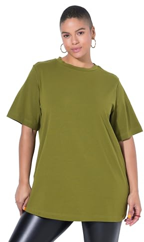 Studio Untold Damen Longshirt Oliv 42+