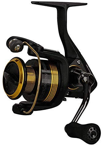 Okuma Custom Spin CSP-30 - Angelrolle für Barsch, Zander & Forelle, Stationärrolle zum Spinnfischen, Spinnrolle zum Spinnangeln