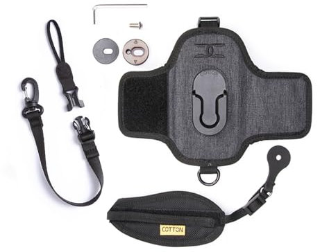 Cotton Carrier G3 Strapshot Holster for Camera Abdominal Support, Grey, CCS