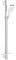 GROHE Rainshower 130 SmartActive Cube | Brausestangenset 3 Strahlarten | moon white | 26587LS0