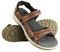 Zerimar Sandales Femme Été en Cuir - Sandale Randonnée -Chaussure Femme Ete - Idéal pour Sport et d'Extérieur - Confortables et Durables Sandales Femme - Couleur T - Taille 39