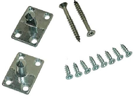 sparefixd Decor Cupboard Door Fixing Bracket Kit to Fit Smeg Dishwasher
