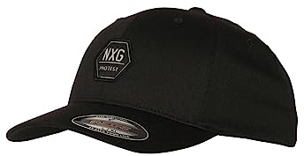 Protest Unisex NXG Miso Baseballkappe, True Black, S-M