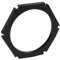 LOCKNUT, M40 Black Polyamide 5PK | Cable Management Gland LOCKNUTS Accessories, 5 X Qty - 10061785
