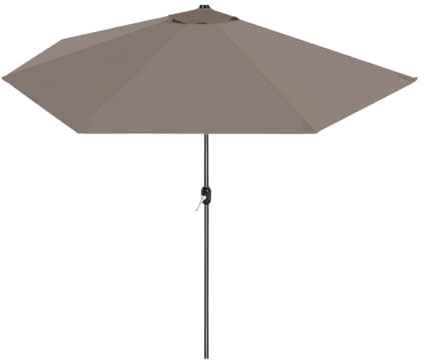 FORNOR 24525 SOMBRILLA MEDIA LUNA 270 x 135 x H 230 cm
