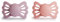 FRIGG Lucky Silikon Schnuller | Symmetrischer Schnuller 2er Pack | BPA-frei | Hergestellt in Dänemark | Pretty in Peach/Primrose - Größe 2 (6-18 Monate)