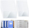 24 St¨¹ck Selbstklebende Visitenkartentaschen in 2 Gr??en, Transparent Etikettenhalter PVC Kartenhalter Selbstklebend Kartenh¨¹lle Etiketten Halter f¨¹r B¨¹ro Schule