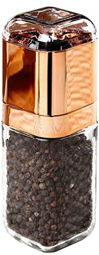 ZCX Pepper Grinder kit Salt and Pepper Mill with Adjustable Coarseness - Salt Grinder and Pepper Shaker Mill Salt and Pepper Mill