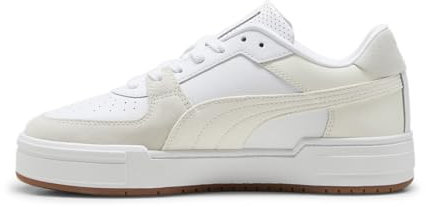 PUMA CA Pro Gum Unisex Sneaker, Puma Weiß/Warmweiß, 14.5 Women/13 Men