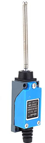 Interruptor de Límite Palanca de Rodillo Ajustable, ME-9101 Micro Interruptor Interruptor de Límite Momentáneo AC 250V 5A 50~60Hz / DC 115V 0.4A 17.3 x 2.7 x 2.4cm