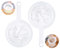 2 filtres, 100/400 Mesh Tamis de cuisine en plastique Tamis fin Avec poignée, Tamis à cheveux Cuisine Tamis à mailles pour jus, lait, café, lait de soja