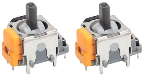 2PCS 3D Analog Joystick Sensor Modul Ersatz für Game Controller, Hall Effect 3D Analog Sensor für Analog Sensor Potentiometer