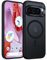 TAURI Funda Magnética para Google Pixel 9 Pro XL, Carcasa Delgada a Prueba de Golpes para Google Pixel 9 Pro XL [No Amarillea], Cover Compatible con MagnéTica Carga Inalámbrica - Negro Mate